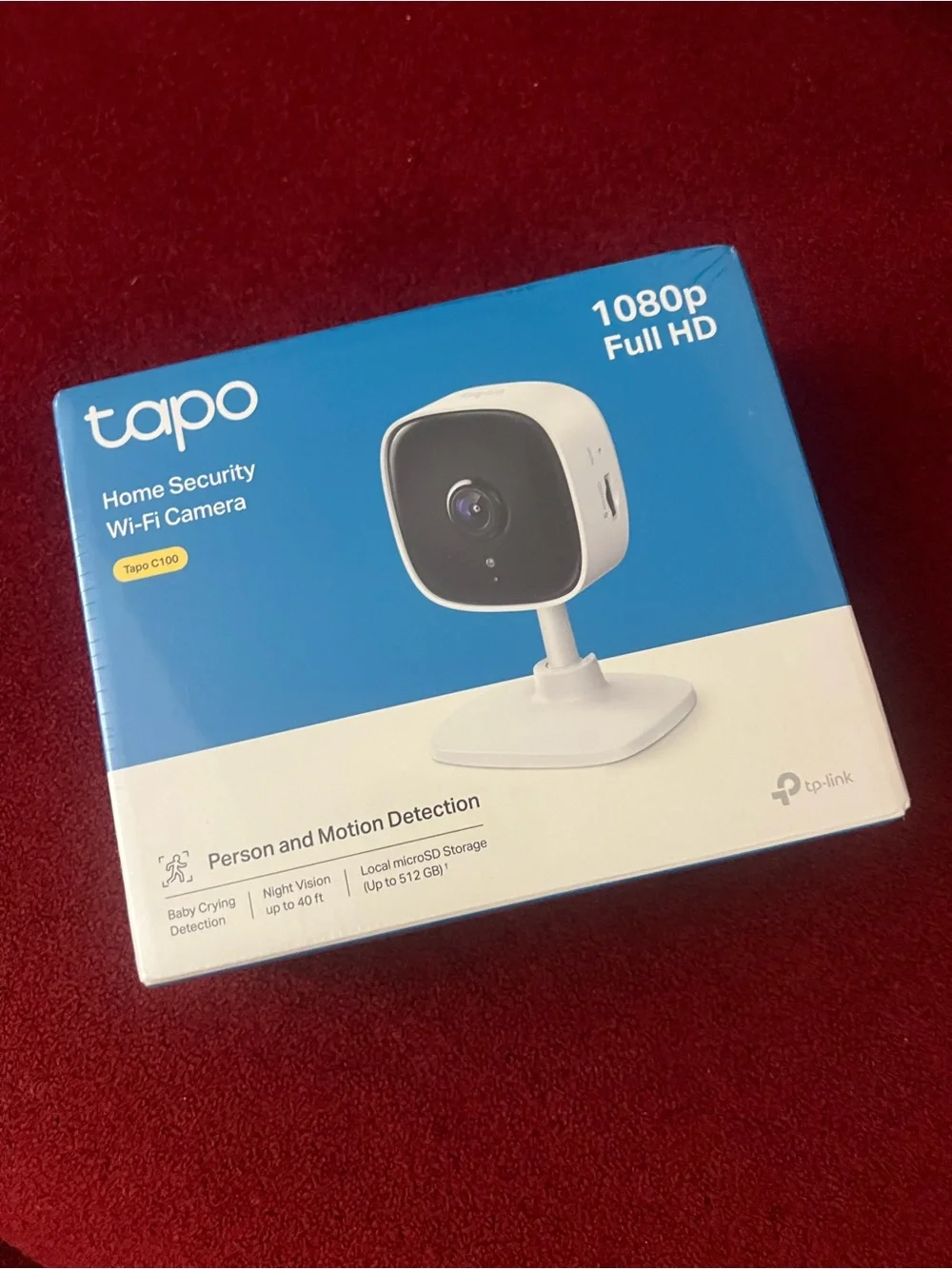 New in box TP-Link Tapo C100 Indoor Security Camera